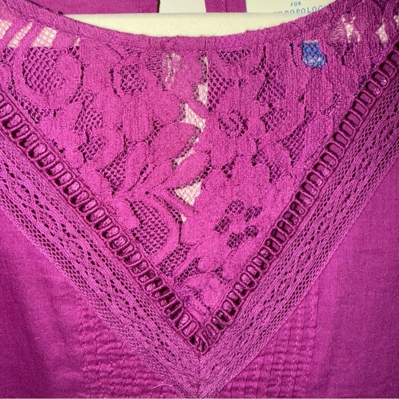 Anthropologie Farm Rio Kelsie Blouse Top Size Small Boho - Picture 3 of 14